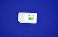 Plastic Micro- SIM Kaart van IPhone 4 aan Nano SIM-Adapter