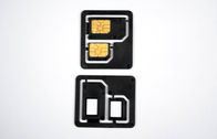 Plastic ABS Dubbele SIM Kaartadapters/Dubbele SIM-Adapter voor Regelmatige Telefoon