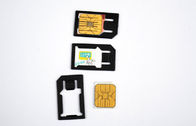 2013 het nieuwe Ontwerp Standaard van de Micro- SIM Mini Zwarte Plastiek Kaartadapter 3FF