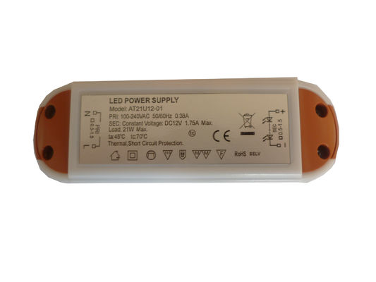 24W de Externe Geleide Bestuurder van de hoge Machtsfactor, 12V de Constante Voltage Geleide Voeding van gelijkstroom