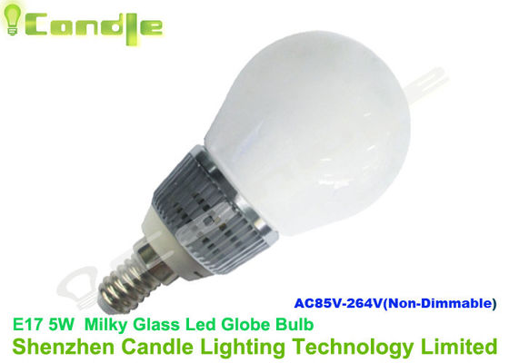 5w E14 de Samsung Geleide van de het Glasdag van de Bolbol Melkachtige Geïsoleerde Voeding Wit