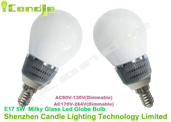 5w E14 de Samsung Geleide van de het Glasdag van de Bolbol Melkachtige Geïsoleerde Voeding Wit