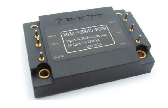 De convertor30w Output 15 Volt xd30-12db15-PECW van de betrouwbaarheids Militaire voeding gelijkstroom gelijkstroom