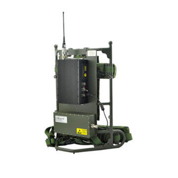 Manpack Mobiele COFDM Videozender, Militaire de Rugzak Draadloze Videoverbinding van 5~8W