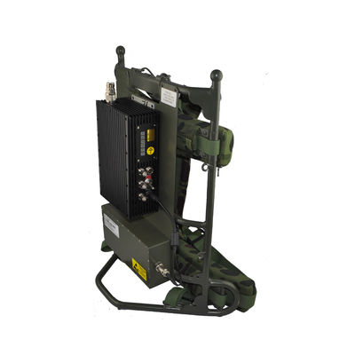 Manpack Mobiele COFDM Videozender, Militaire de Rugzak Draadloze Videoverbinding van 5~8W