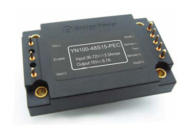 100W gelijkstroom-gelijkstroom-Convertor 15 Voltage met Solderability iec60068-2-20 yn100-48s15-PEC