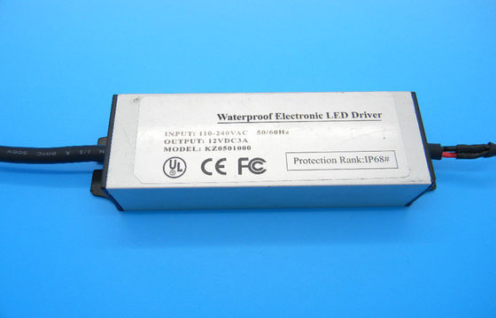 Kortsluiting12v gelijkstroom Voeding/IP68 HOOFD Waterdichte Bestuurder voor LEIDENE Buis