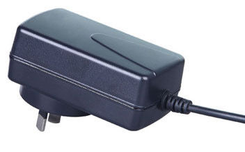 De zwarte Muur zet van de de Routermacht van Australië 24W de Adapter 12V 2A, over Voltagebescherming op