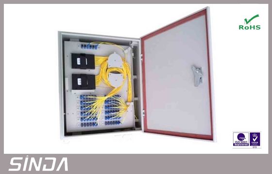 Vezel zet de Optische PLC Splitser met Muur Doos op, zet de Optische Vezelmuur Doos op