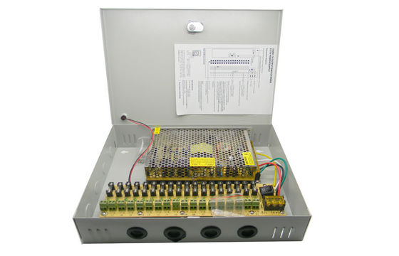 12V 20A 18 van de de Machtsdistributie van Kanaalkabeltelevisie de voeding van het de Doosmetaal