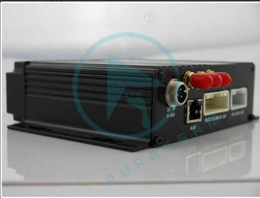 Kabeltelevisie H.264 4 Kader van het Kanaal het Mobiele DVR Aluminium, Mobiele Digitale Videorecorder