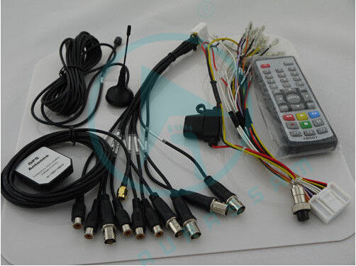 Kabeltelevisie H.264 4 Kader van het Kanaal het Mobiele DVR Aluminium, Mobiele Digitale Videorecorder