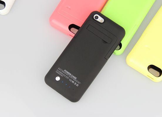Externe van de de Banklader van de Batterij Reservemacht het Gevaldekking voor iPhone 5 2200mAh