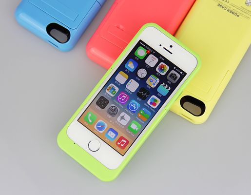 Externe van de de Banklader van de Batterij Reservemacht het Gevaldekking voor iPhone 5 2200mAh