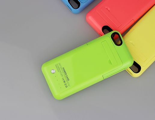 Externe van de de Banklader van de Batterij Reservemacht het Gevaldekking voor iPhone 5 2200mAh