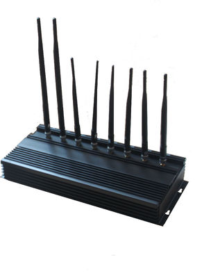 de Hoge Machtsstoorzender van 35dBm 4G WIFI/Blocker est-808N3 voor Militair, Zwart