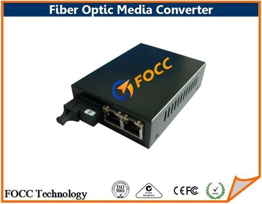 10/100M WDM BIDI Enige de Media van Vezel Snelle Ethernet Schakelaar 20km van Convertorsc