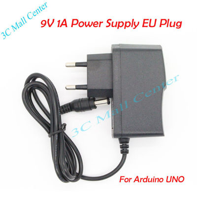 AC 100V-240V van de de Voedingeu van de Convertoradapter gelijkstroom 9V 1A de Stop 1000mA voor Arduino-MEGA UNO