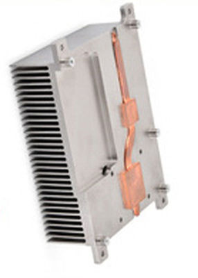Medische de Speldvin Heatsink van het Aluminiumkoper met 1pc Hittepijp