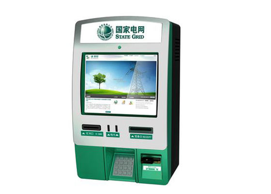 Elektriciteit, Water, Gas Bill betaling Wandmodellen Kiosk / kiosken voor munt Hopper